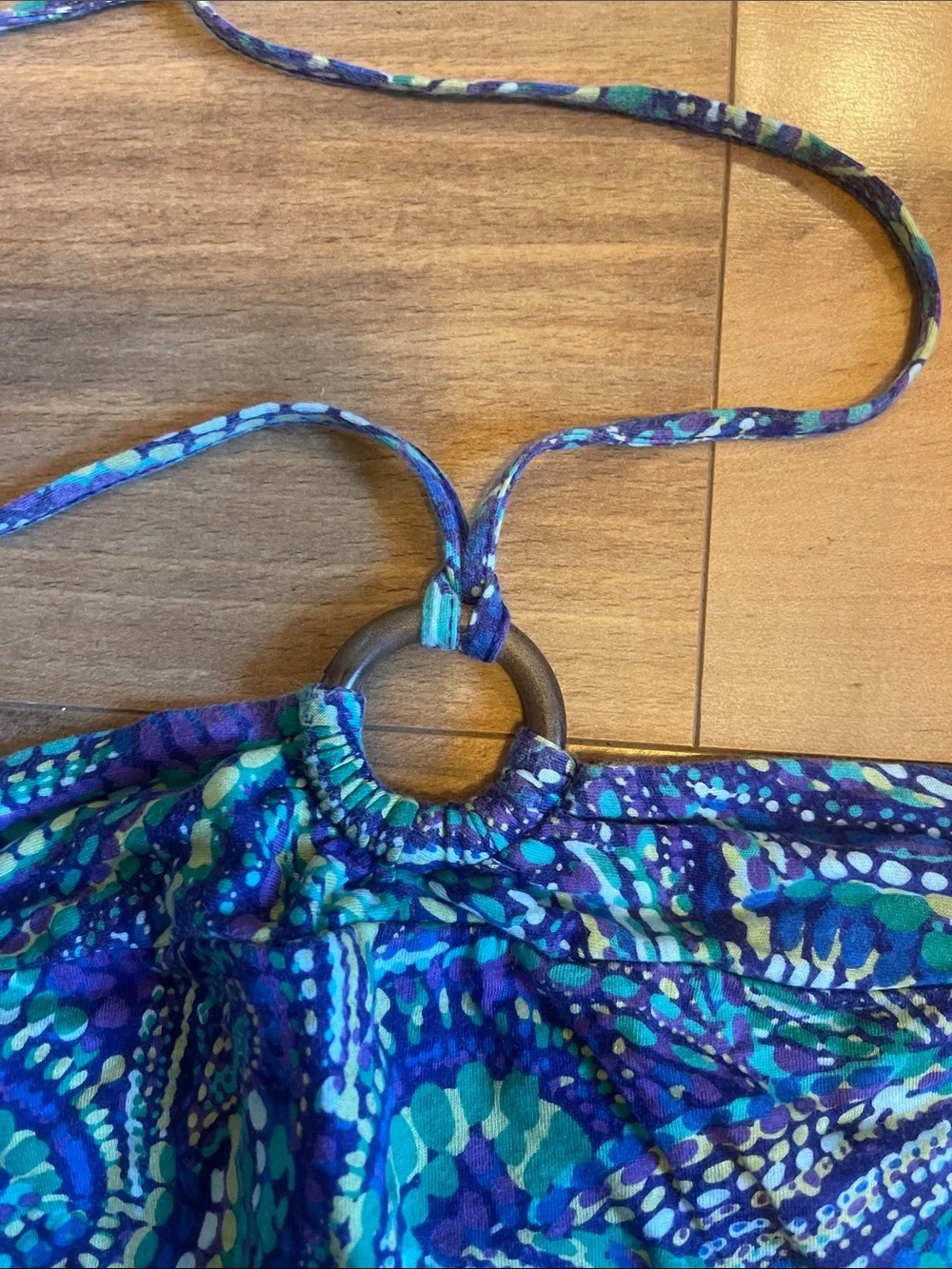 GAP Blue, Teal & Purple Paisley printed summer tank